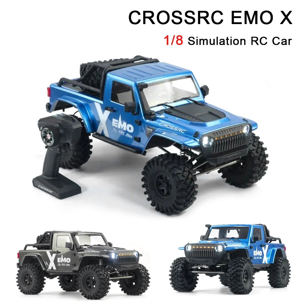 CROSSRC EMO X 1/8 RC Гусеничный автомобиль 4WD Дифференциальный замок Тип двери Ось Матовый/Бесщеточный/ATR Гусеничный багги RC Модель автомобиля с дистанционным управлением
CROSSRC EMO X 1/8 RC Гусеничный автомобиль 4WD Дифференциальный замок Тип двери Ось Матовый/Бесщеточный/ATR Гусеничный багги RC Модель автомобиля с дистанционным управлением