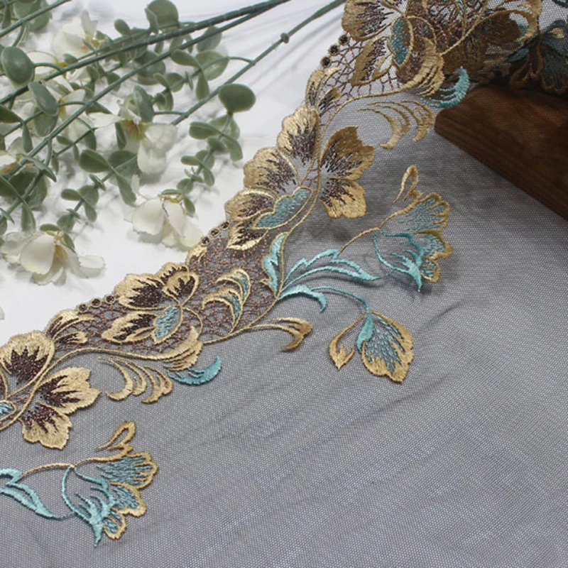 21Yards Retro Flower Lace Trim Embroidery Lace Trimmings Embroidered Lace Fabric for Bra Making
21Yards Retro Flower Lace Trim Embroidery Lace Trimmings Embroidered Lace Fabric for Bra Making