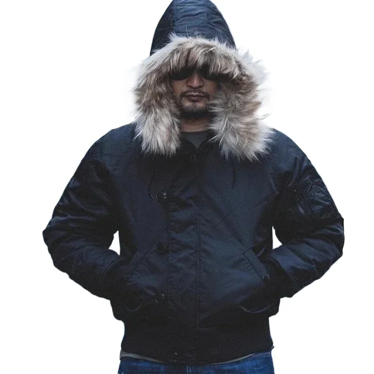 Winter Tactical Jacket Men's Warm Fur Collar Hooded Cotton Padded Clothes Coat Outdoor Windproof Thermal Bomber Military Jacket
Winter Tactical Jacket Men's Warm Fur Collar Hooded Cotton Padded Clothes Coat Outdoor Windproof Thermal Bomber Military Jacket