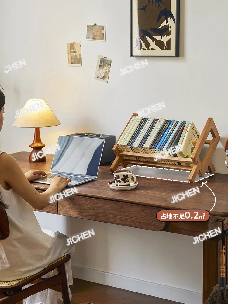 ZQR Cherry Wood Solid Wood Desktop Bookshelf Children's Small Desk Shelf
ZQR Cherry Wood Solid Wood Desktop Bookshelf Children's Small Desk Shelf