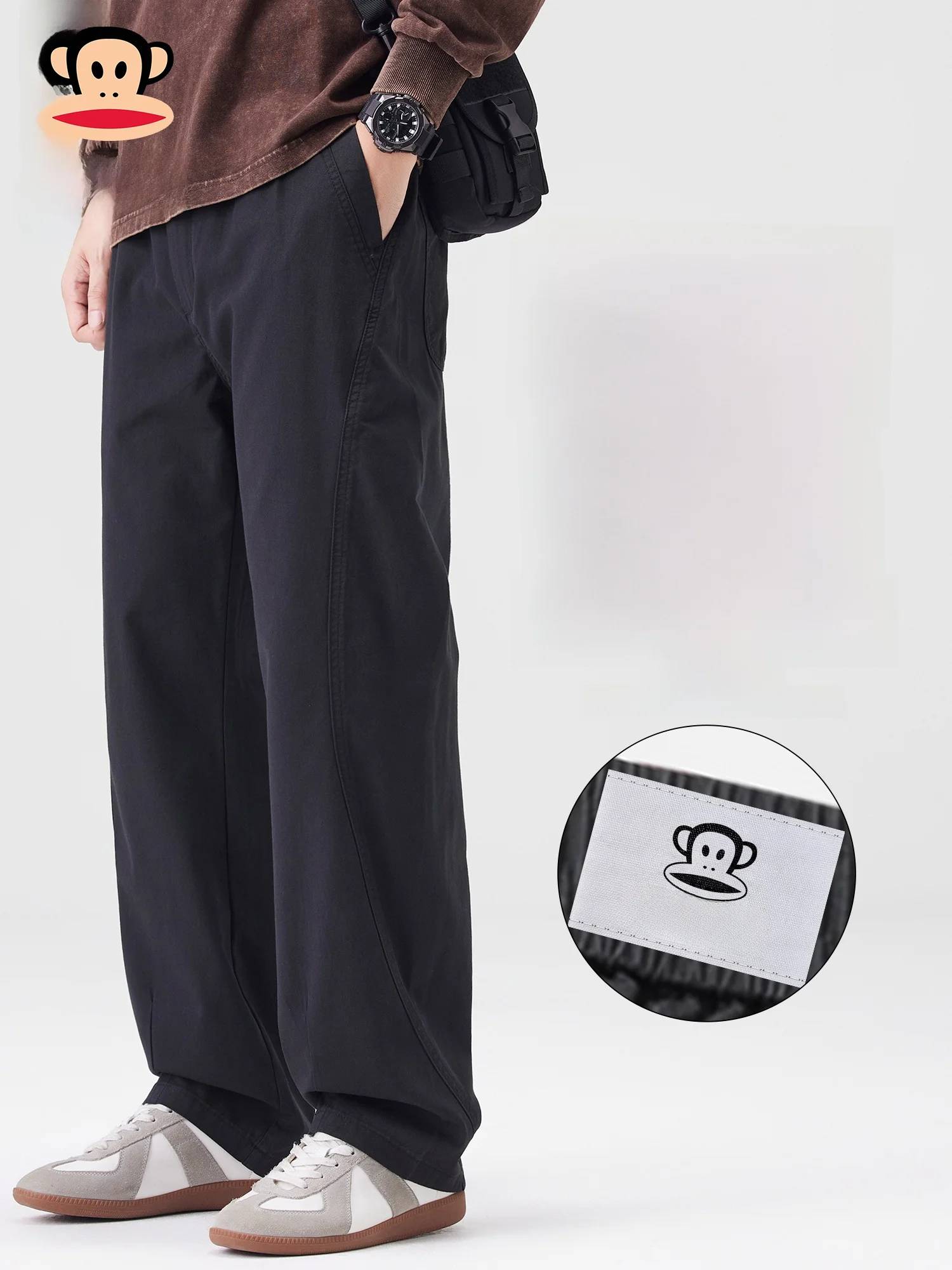 PaulFrank Spring American Workwear Sport Pants Men's Loose Straight Casual Trousers Youthful Vitali Sle Polyester Cotton ...
PaulFrank Spring American Workwear Sport Pants Men's Loose Straight Casual Trousers Youthful Vitali Sle Polyester Cotton ...