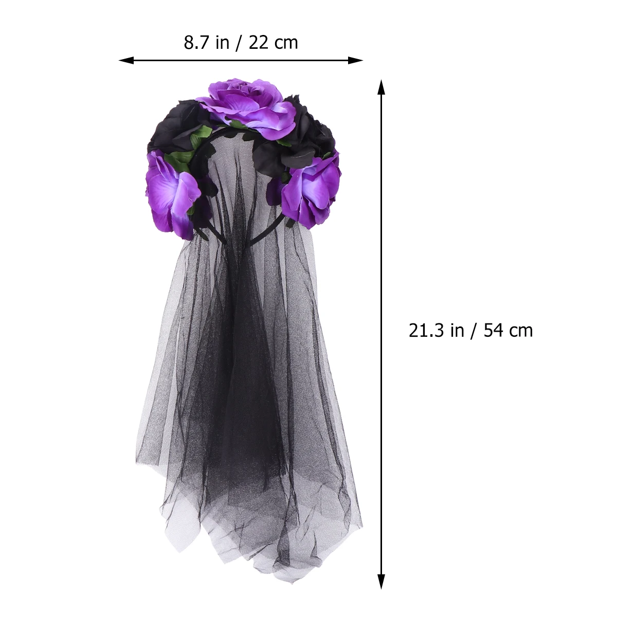 Veil Accessories Flower Hair Hoop Party Headdress Halloween Headwear Mesh Design Lightweight Performance Photo Props Hair Care
Veil Accessories Flower Hair Hoop Party Headdress Halloween Headwear Mesh Design Lightweight Performance Photo Props Hair Care