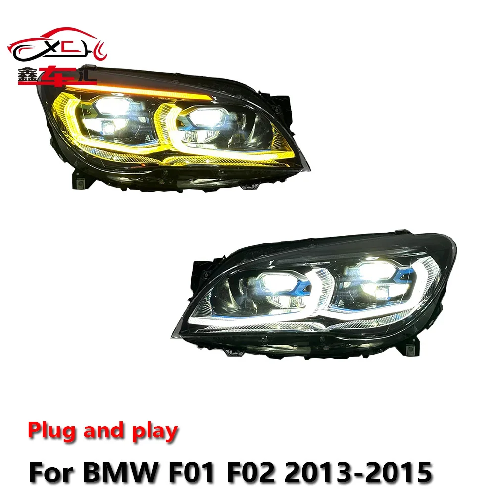 Car LED Headlight Assemblies Auto lighting For BMW F01 F02 2013-2015 Yellow White Dual DRL Brake Turn Signal Lamp Plug and Play
Car LED Headlight Assemblies Auto lighting For BMW F01 F02 2013-2015 Yellow White Dual DRL Brake Turn Signal Lamp Plug and Play