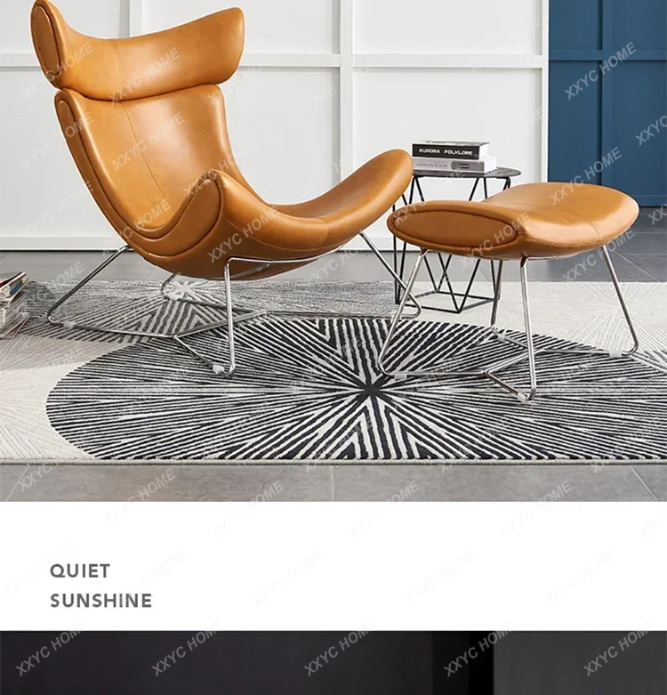 Light Luxury Single Sofa Recliner Living Room Leisure Design Balcony Modern Lazy Rotating
Light Luxury Single Sofa Recliner Living Room Leisure Design Balcony Modern Lazy Rotating