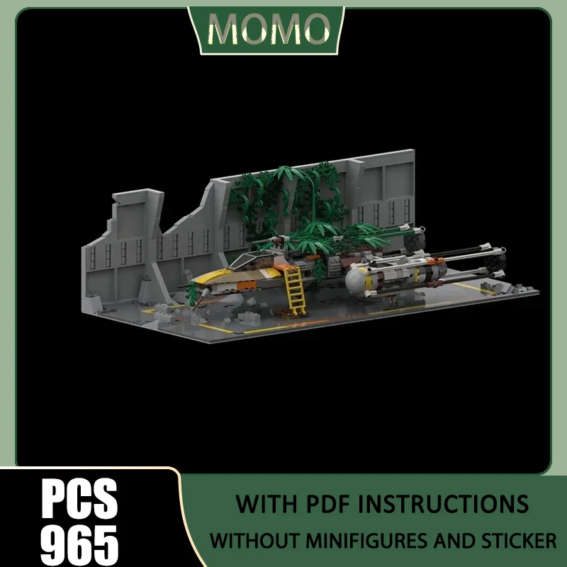 Star Movie Model Moc Building Blocks Abandoned Y Wing Diorama Model Technology Brick DIY Assembly Construction Set Toy
Star Movie Model Moc Building Blocks Abandoned Y Wing Diorama Model Technology Brick DIY Assembly Construction Set Toy
