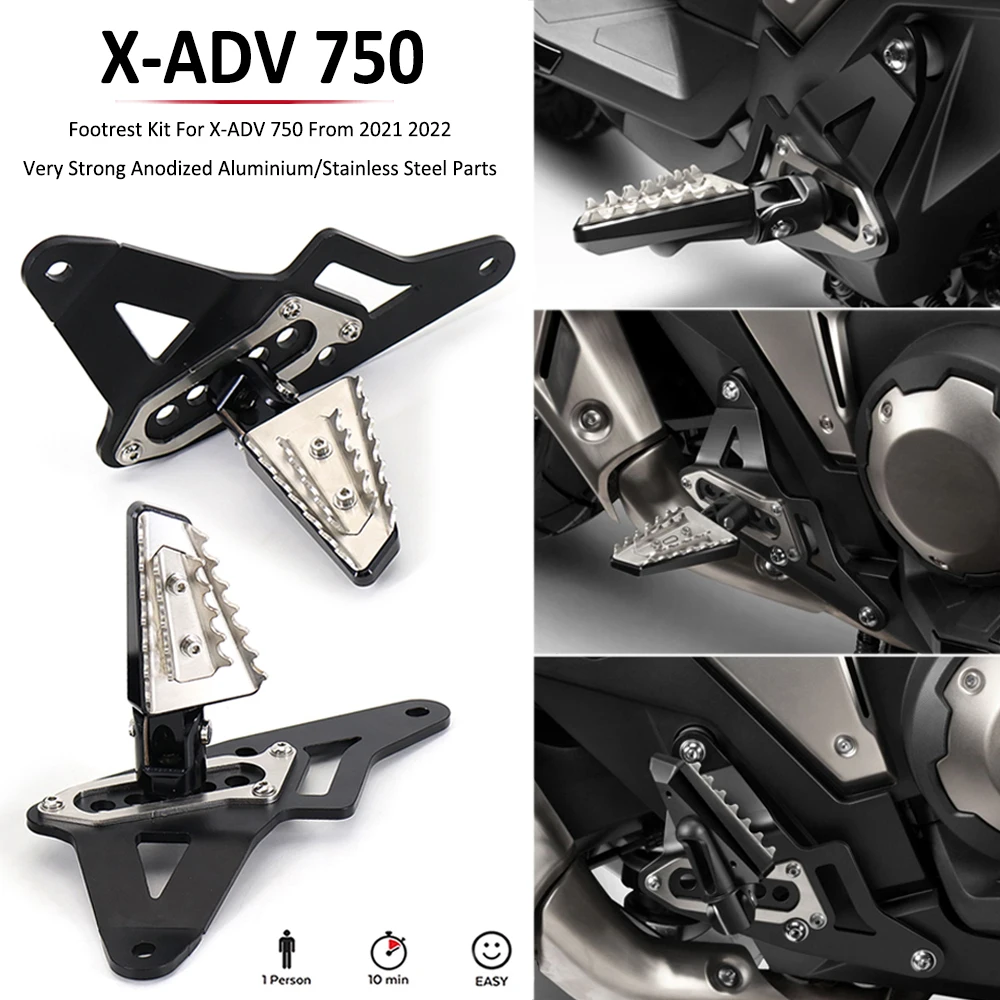 For Honda XADV X-ADV 750 X-ADV750 Xadv750 2021 2022 Motorcycle Passenger Rear Folding Footrests Foot Pegs Pedal Pads Stand Kit
For Honda XADV X-ADV 750 X-ADV750 Xadv750 2021 2022 Motorcycle Passenger Rear Folding Footrests Foot Pegs Pedal Pads Stand Kit