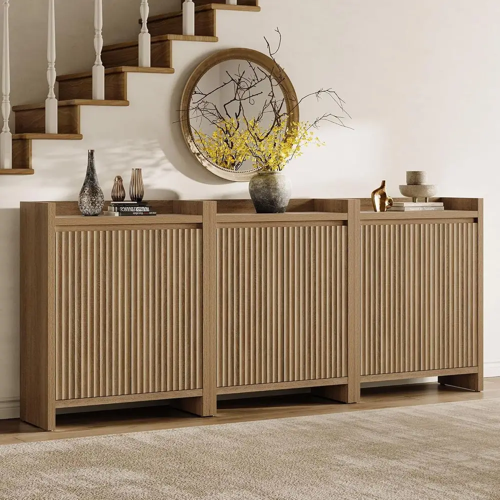 72-Pair Shoe Storage Cabinet for Entryway, Adjustable Shelves, 3-Piece Set for Hallway, Living Room
72-Pair Shoe Storage Cabinet for Entryway, Adjustable Shelves, 3-Piece Set for Hallway, Living Room