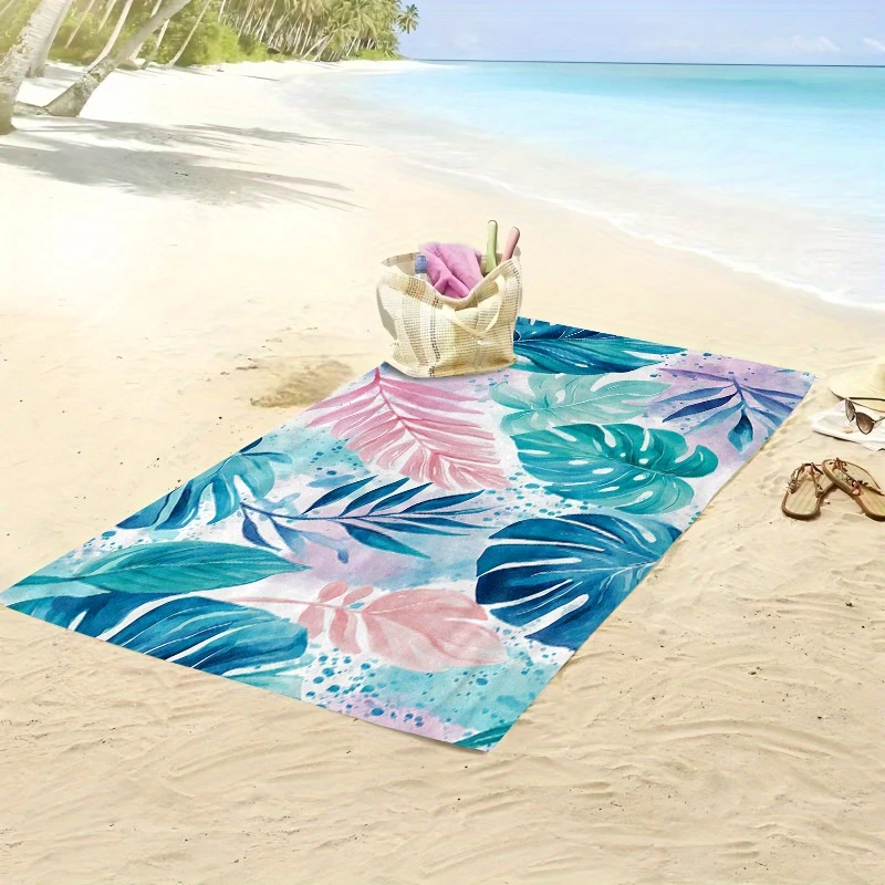 Botanical Print Microfiber Beach Towel 2D Flat Printed Waterproof Sandproof Bath Towel Outdoor Beach Holiday Travel Mat
Botanical Print Microfiber Beach Towel 2D Flat Printed Waterproof Sandproof Bath Towel Outdoor Beach Holiday Travel Mat