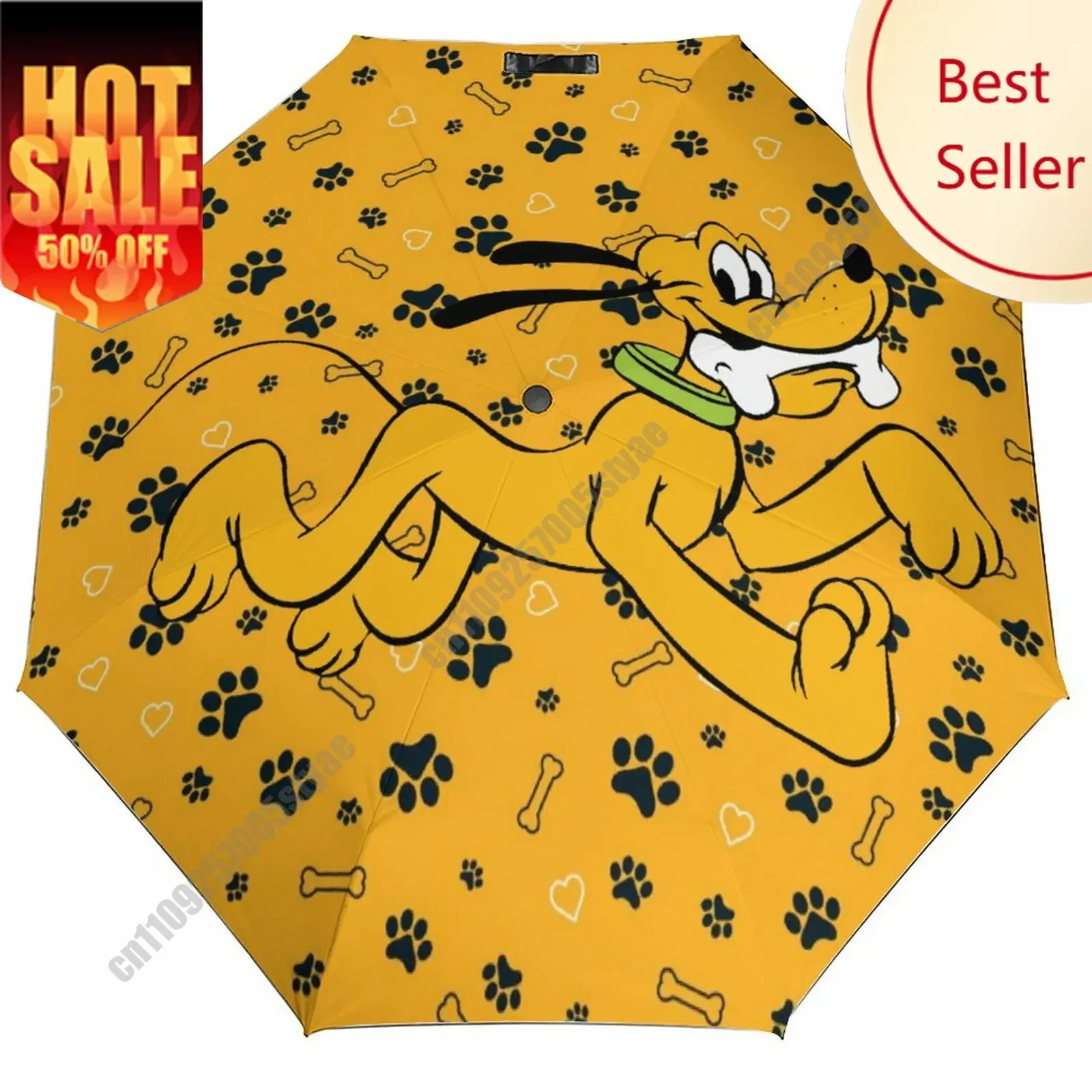 Pluto Umbrella Disney Cartoon 3 Fold Auto Suitable Both Sunny Rainy Days Decoration Gifts Decor Custom Umbrella
Pluto Umbrella Disney Cartoon 3 Fold Auto Suitable Both Sunny Rainy Days Decoration Gifts Decor Custom Umbrella