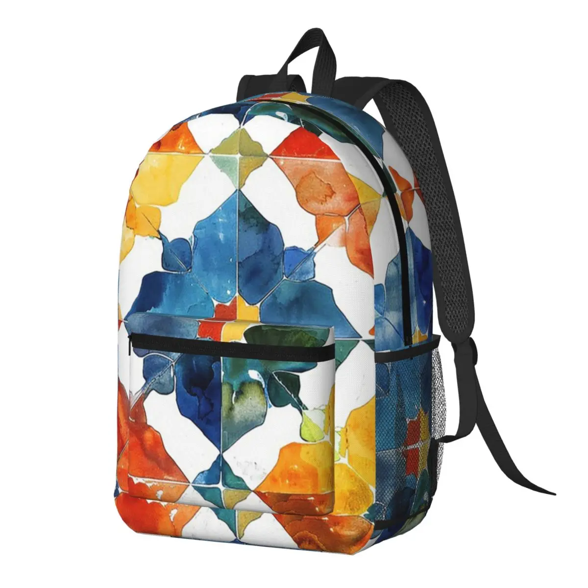 Azulejos Spanish Portuguese Distressed Tile Backpack Daypack Large Capacity BookBag School Bag Shoulder Bags for Men Women
Azulejos Spanish Portuguese Distressed Tile Backpack Daypack Large Capacity BookBag School Bag Shoulder Bags for Men Women