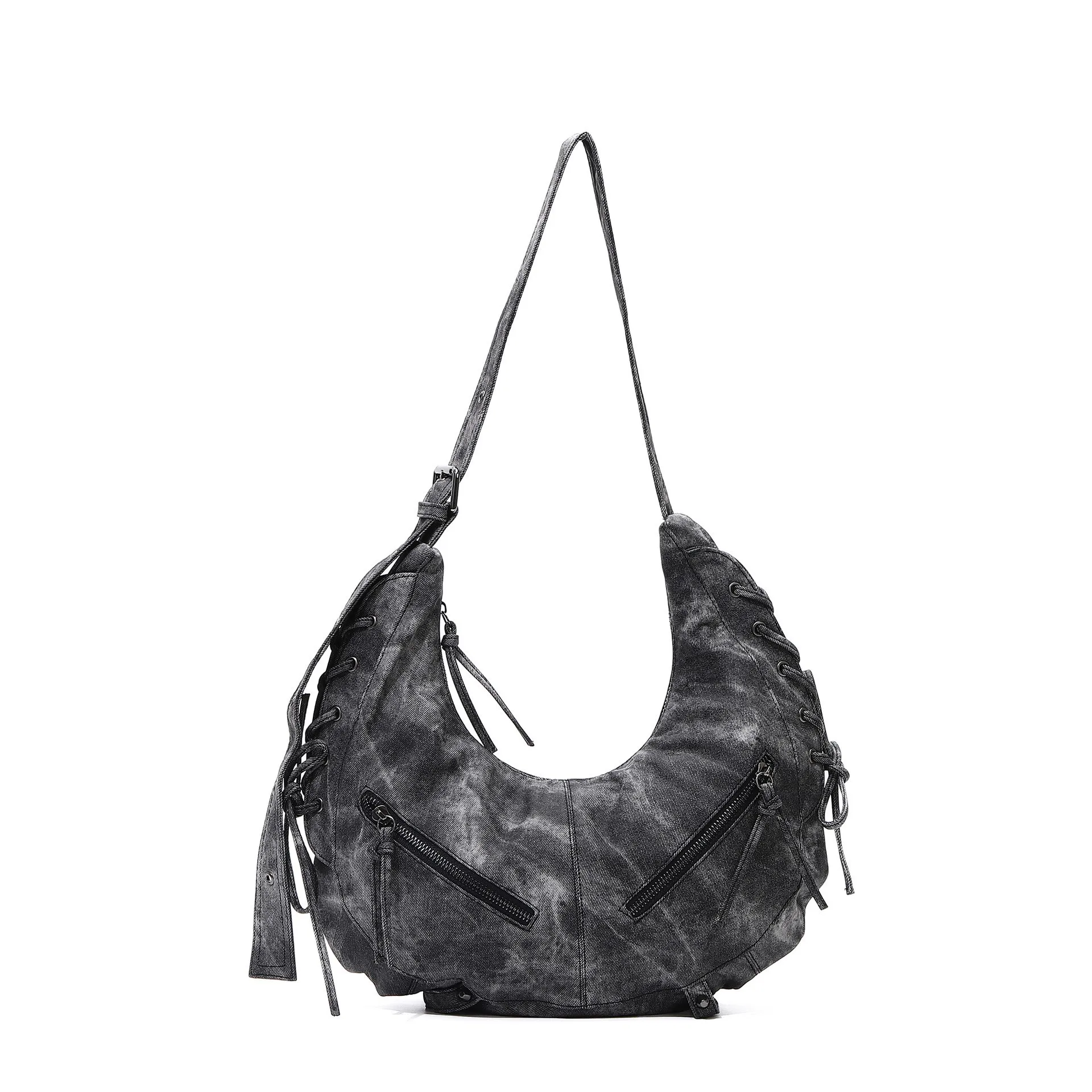 Strappy Punk Style Motorcycle Underarm Bag for Women Messenger bag large capacity Soft PU leather female shoulder bag handbag
Strappy Punk Style Motorcycle Underarm Bag for Women Messenger bag large capacity Soft PU leather female shoulder bag handbag