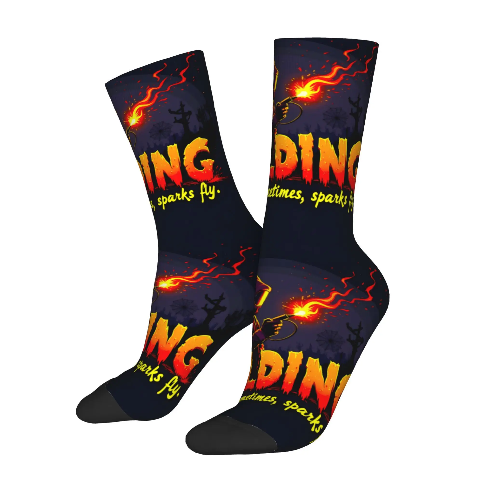 Vintage Welding Sparks Fly Men's Socks Unisex Street Style Pattern Printed Crazy Crew Sock Gift
Vintage Welding Sparks Fly Men's Socks Unisex Street Style Pattern Printed Crazy Crew Sock Gift