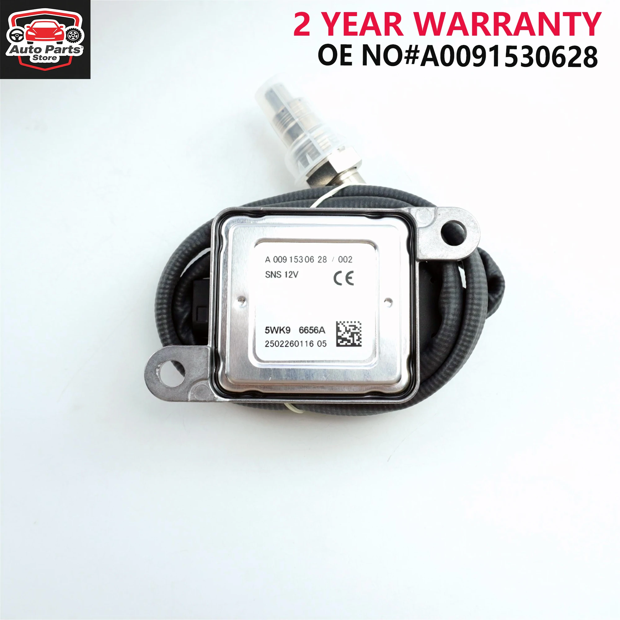 A0091530628/002 5WK96656A 5WK9 6656A New Nitrogen Oxide Sensor for Mercedes-Benz Sprinter B907 B910 2.0 Nox Sensor
A0091530628/002 5WK96656A 5WK9 6656A New Nitrogen Oxide Sensor for Mercedes-Benz Sprinter B907 B910 2.0 Nox Sensor