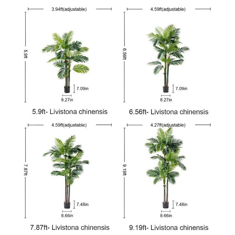 Factory direct sales 8 feet giant UV protection artificial plastic palm tree home/outdoor landscaping plant
Factory direct sales 8 feet giant UV protection artificial plastic palm tree home/outdoor landscaping plant