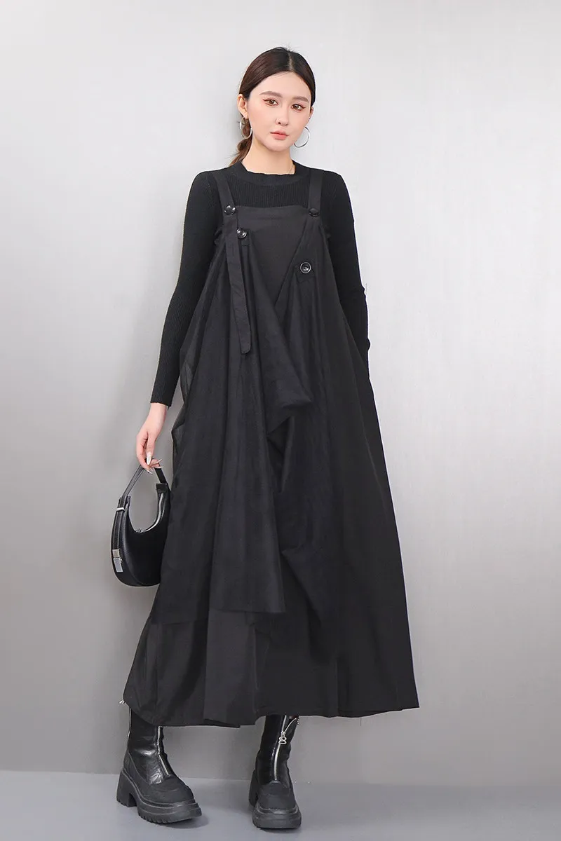 Весеннее элегантное свободное платье с асимметричными сетчатыми вставками и бретелями, повседневное женское платье с длинным рукавом оптом J2155
Весеннее элегантное свободное платье с асимметричными сетчатыми вставками и бретелями, повседневное женское платье с длинным рукавом оптом J2155