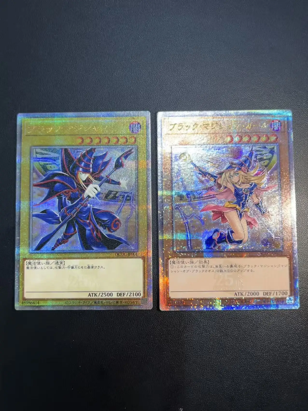 Yu-Gi-Oh!QUARTER CENTURY CHRONICLE SIDE:UNITY Dark Magician/Girl OCG QCCU-JP001/JP002 QCSER DIY Customize Game Card Not Original
Yu-Gi-Oh!QUARTER CENTURY CHRONICLE SIDE:UNITY Dark Magician/Girl OCG QCCU-JP001/JP002 QCSER DIY Customize Game Card Not Original