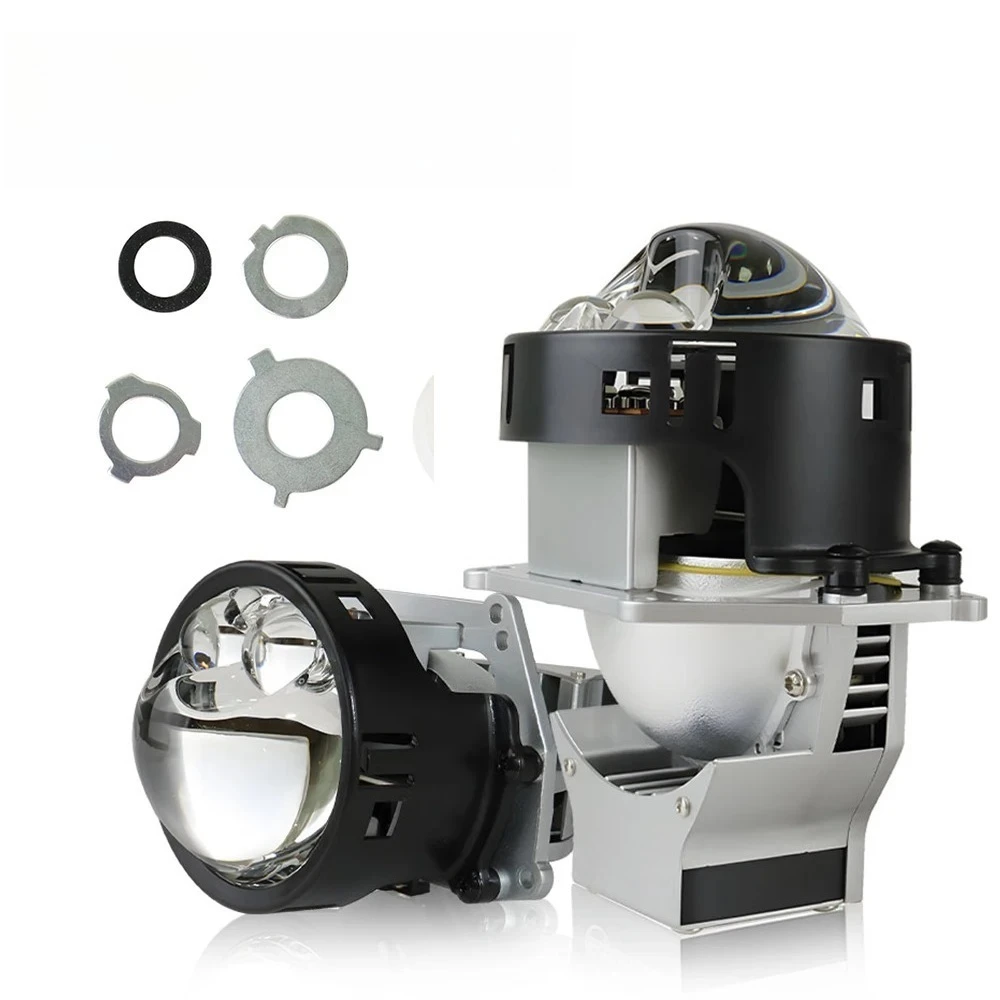 150W 3 Inch K205 Bi LED Projector Headlight with Halo Dual Direct Laser Lens High Power High Low Beam Car LED Headlamp Retrofit
150W 3 Inch K205 Bi LED Projector Headlight with Halo Dual Direct Laser Lens High Power High Low Beam Car LED Headlamp Retrofit