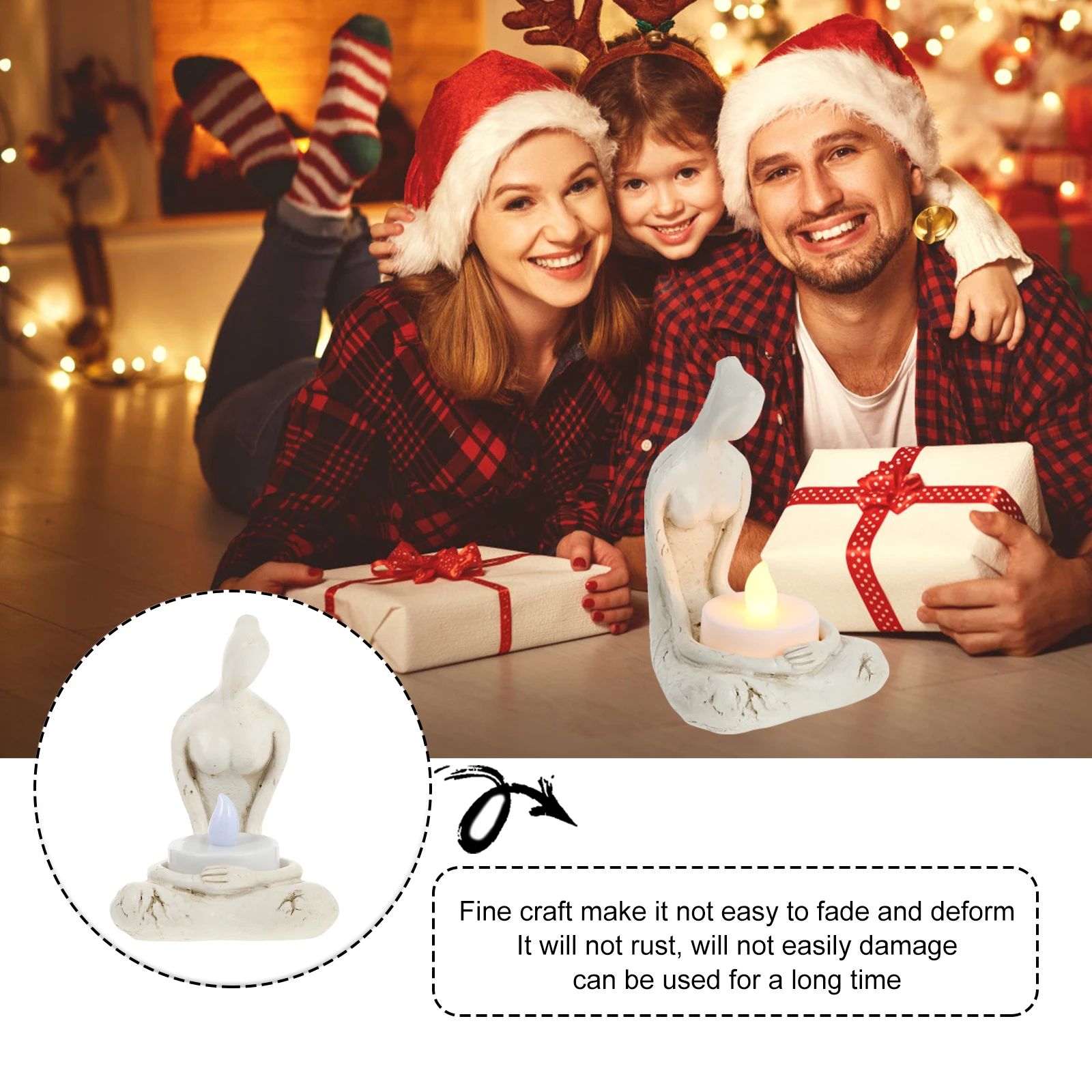 1 Set Resin Angel Yoga Girl Candlestick Decorative Holder Chic Western Religious Prayer Creative Gift Led
1 Set Resin Angel Yoga Girl Candlestick Decorative Holder Chic Western Religious Prayer Creative Gift Led