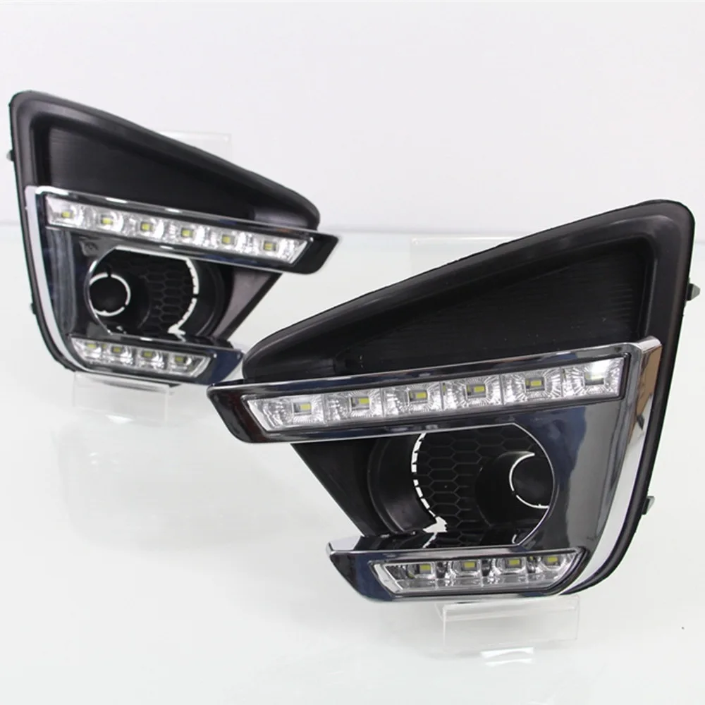 July King Car Daytime Running Lights Compatible For Mazda CX-5 2013-2016, 6000K LED DRL + Yellow Turn Signals, 1:1 Replacement
July King Car Daytime Running Lights Compatible For Mazda CX-5 2013-2016, 6000K LED DRL + Yellow Turn Signals, 1:1 Replacement