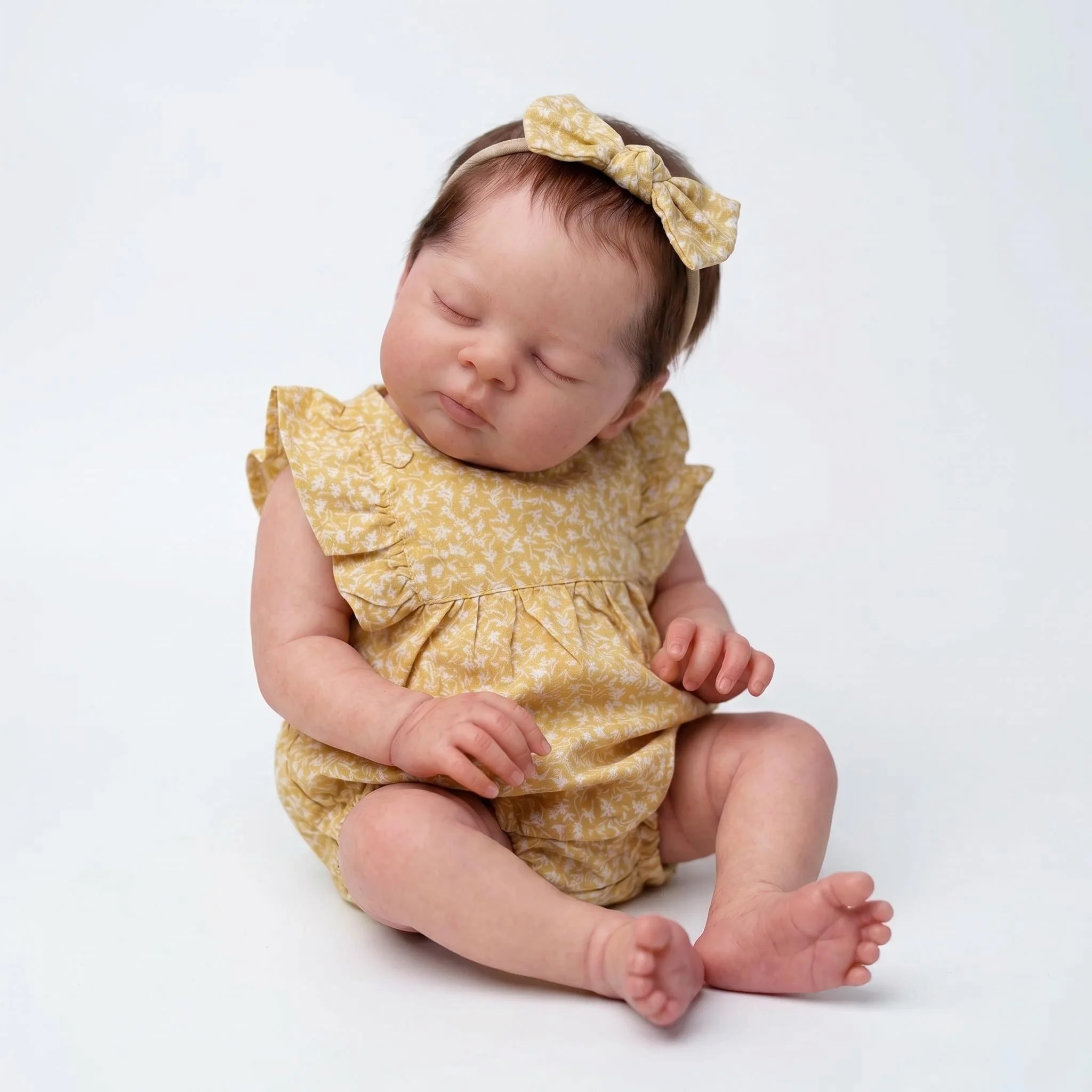 NPK 19inch Esenia Reborn Baby Doll Soft Body Realistic 3D Skin Hand Painted Multi-Layered Rooted Hair Soft Touch Collectible
NPK 19inch Esenia Reborn Baby Doll Soft Body Realistic 3D Skin Hand Painted Multi-Layered Rooted Hair Soft Touch Collectible