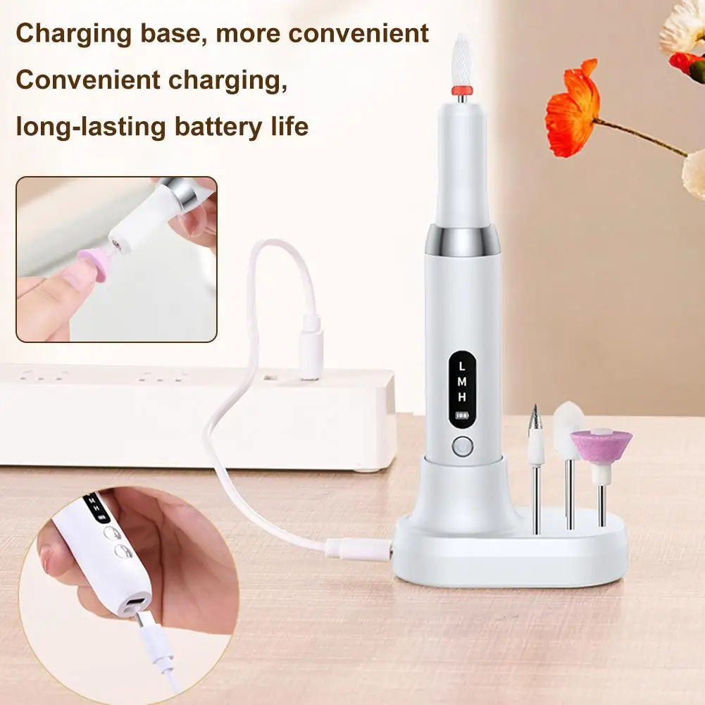 Electric Nail Polisher Drill Professional Nails Grinding Polishing Dead Skin Removal Art Sanding File Pen Manicure Machine
Electric Nail Polisher Drill Professional Nails Grinding Polishing Dead Skin Removal Art Sanding File Pen Manicure Machine