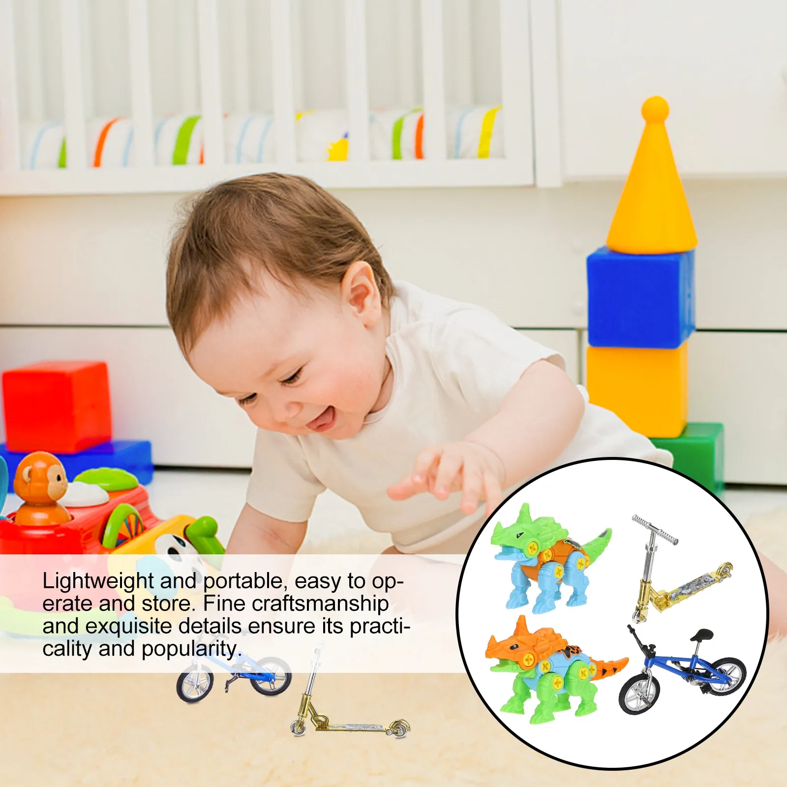 1Set Finger Sports Finger Bike Scooter DIY Dinosaur High Quality Mini Fingerboard for Skills Training Bike Toy
1Set Finger Sports Finger Bike Scooter DIY Dinosaur High Quality Mini Fingerboard for Skills Training Bike Toy