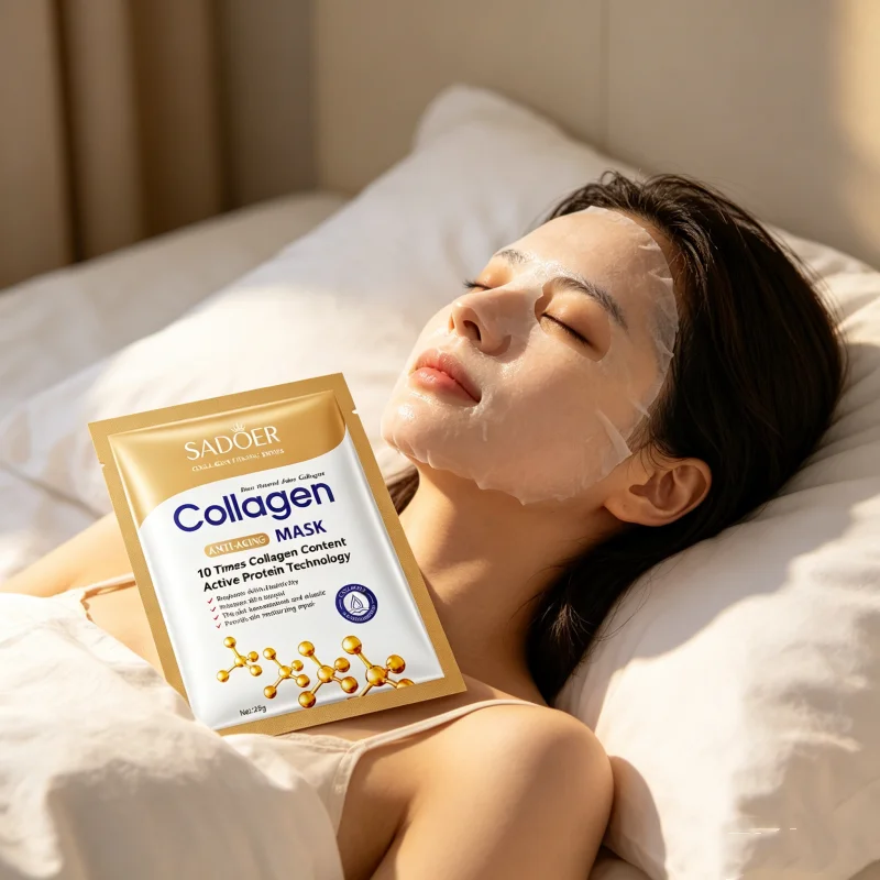 Collagen Anti-wrinkle Facial Mask Deep Moisturizing Firming Anti-aging Reduce Fine Lines Nourishing Rejuvenating Facial Product
Collagen Anti-wrinkle Facial Mask Deep Moisturizing Firming Anti-aging Reduce Fine Lines Nourishing Rejuvenating Facial Product