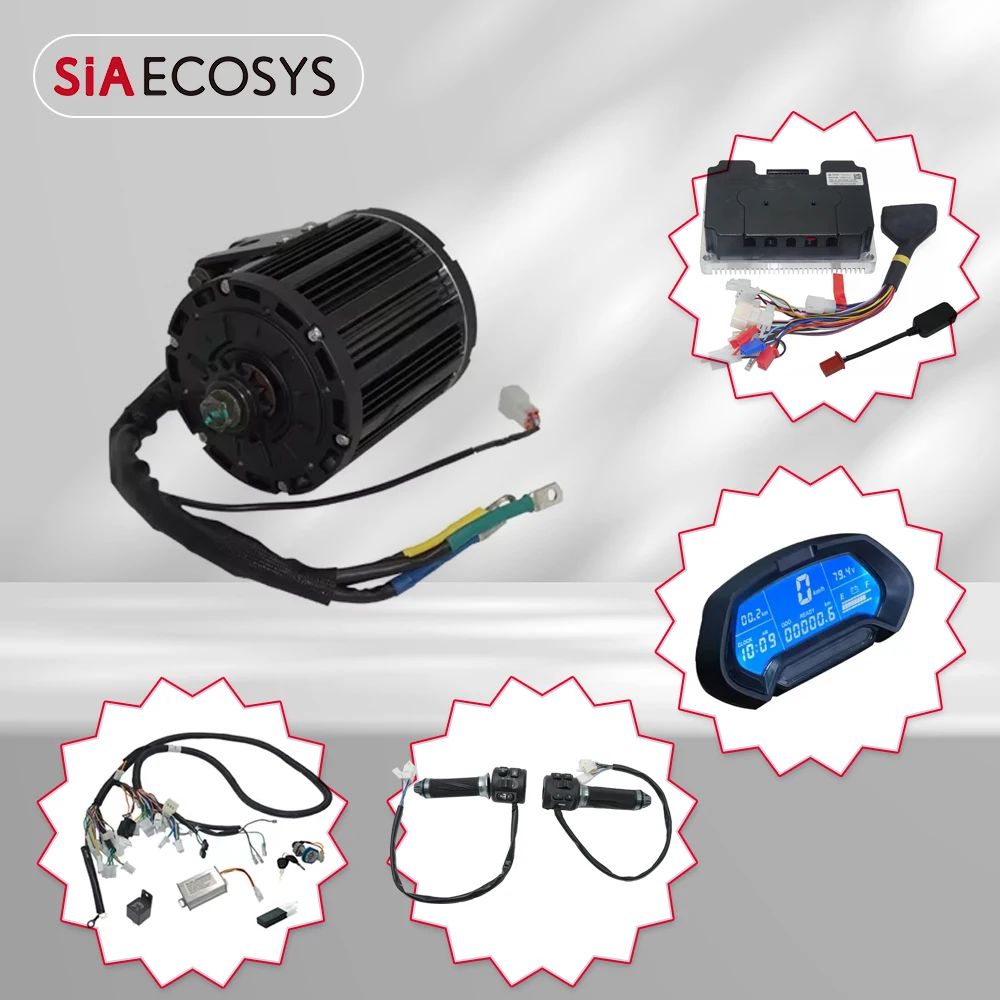 QSMOTOR QS138 4000W Mid Drive Motor for 72V 110KPH Electric Vehicle Upgrade SIAYQ72180 Controller High Performance EV Conversion
QSMOTOR QS138 4000W Mid Drive Motor for 72V 110KPH Electric Vehicle Upgrade SIAYQ72180 Controller High Performance EV Conversion