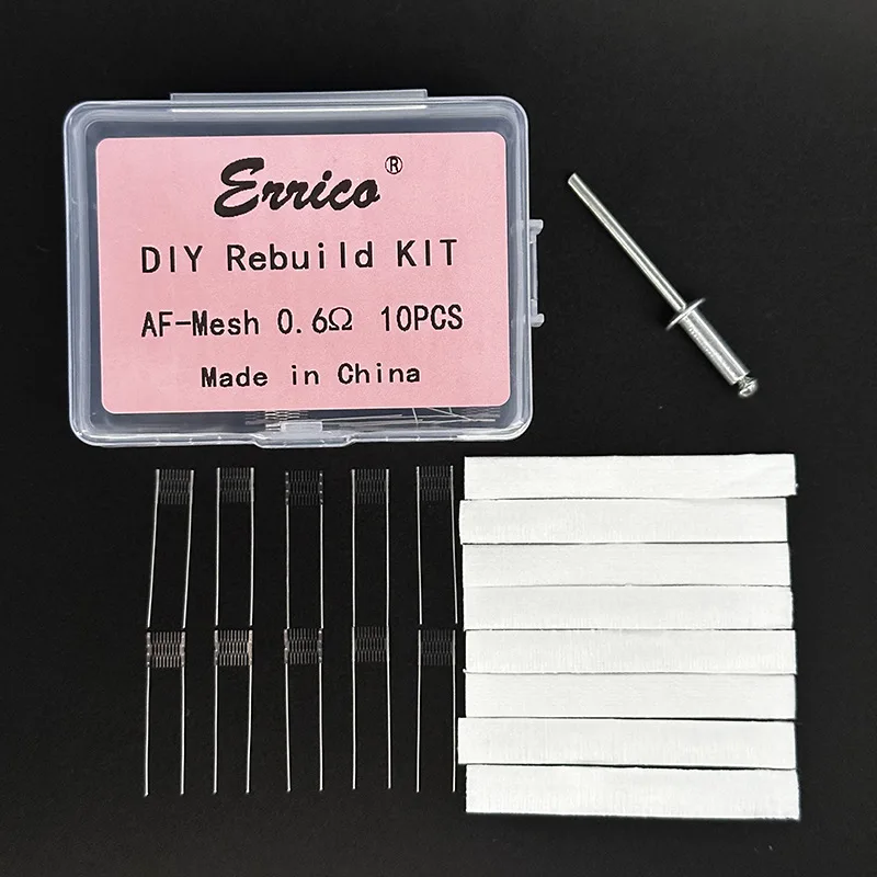 Набор для восстановления инструментов «сделай сам» для сетчатой катушки AF, провод сопротивления 0,6 Ом 0,8 Ом 1,0 Ом 1,2 Ом, головка, инструмент «сделай сам»
Набор для восстановления инструментов «сделай сам» для сетчатой катушки AF, провод сопротивления 0,6 Ом 0,8 Ом 1,0 Ом 1,2 Ом, головка, инструмент «сделай сам»