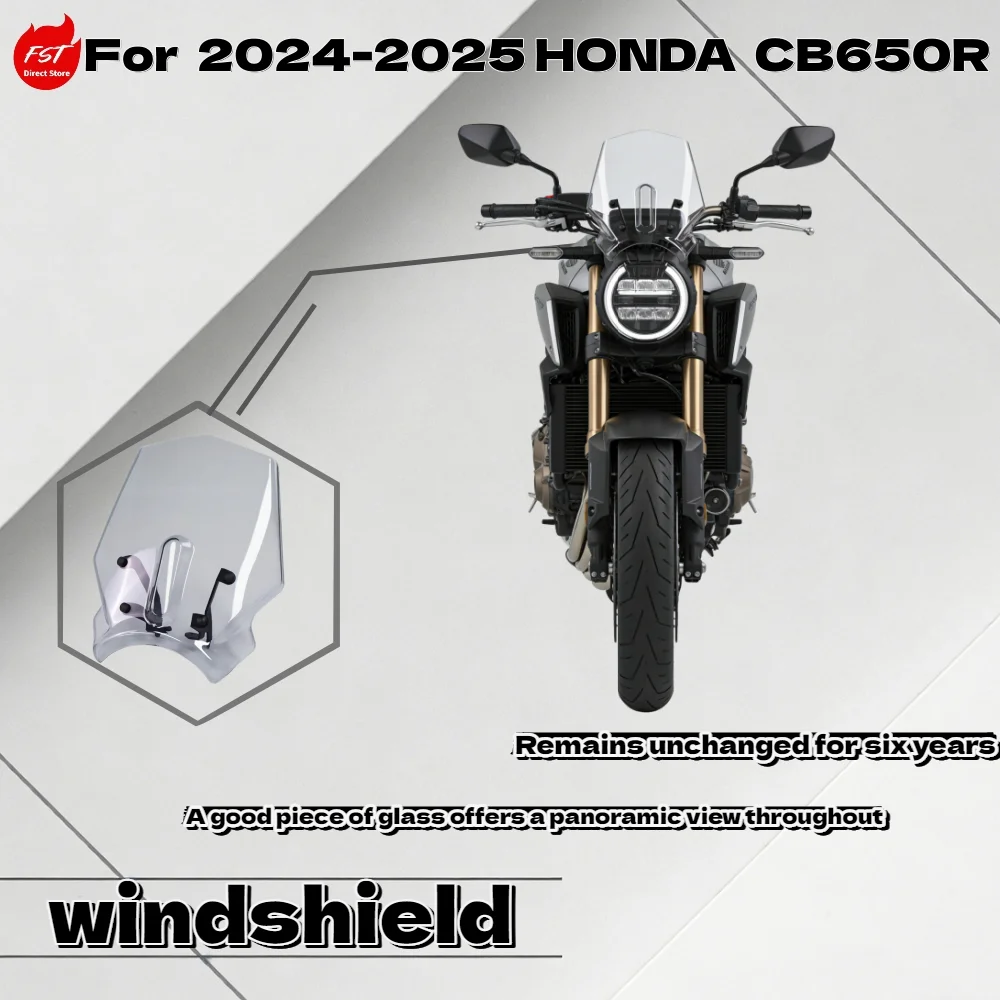 For Honda CB650R 2024-2025 Motorcycle Tall Front Windshield Protective Fairing & Gauge Cover Kit
For Honda CB650R 2024-2025 Motorcycle Tall Front Windshield Protective Fairing & Gauge Cover Kit