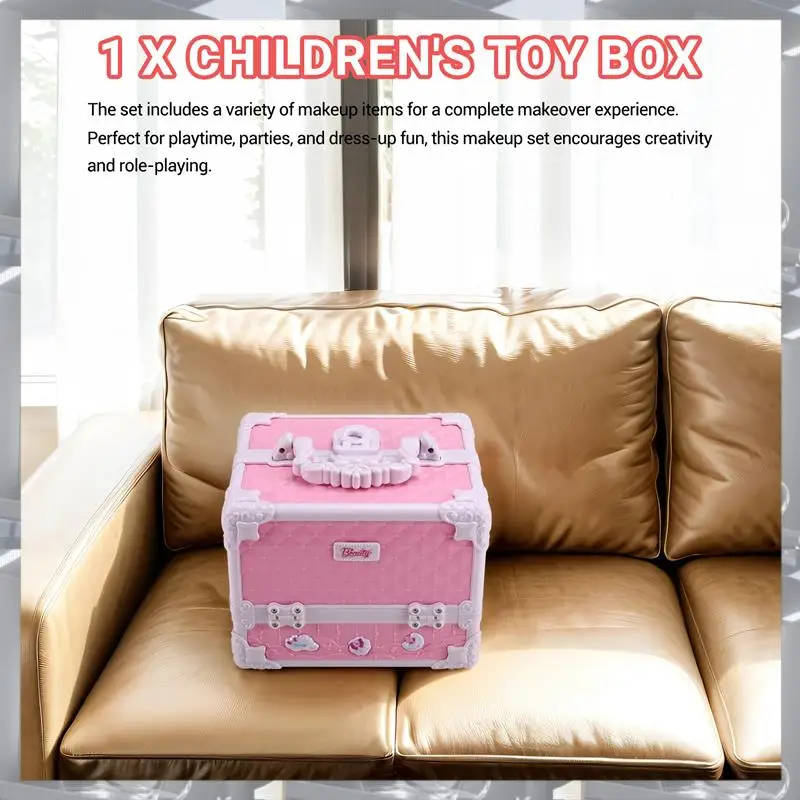 A84F-Girl Simulation Pretend Princess Makeup Toys Play House Children Cosmetics Lipstick Eyeshadow Set For Kids Cosplay Game
A84F-Girl Simulation Pretend Princess Makeup Toys Play House Children Cosmetics Lipstick Eyeshadow Set For Kids Cosplay Game