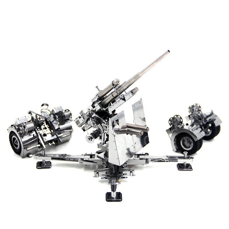 Metal and iron DIY assembly model 3D three-dimensional puzzle 1:35 German 88mm air defense anti tank artillery
Metal and iron DIY assembly model 3D three-dimensional puzzle 1:35 German 88mm air defense anti tank artillery