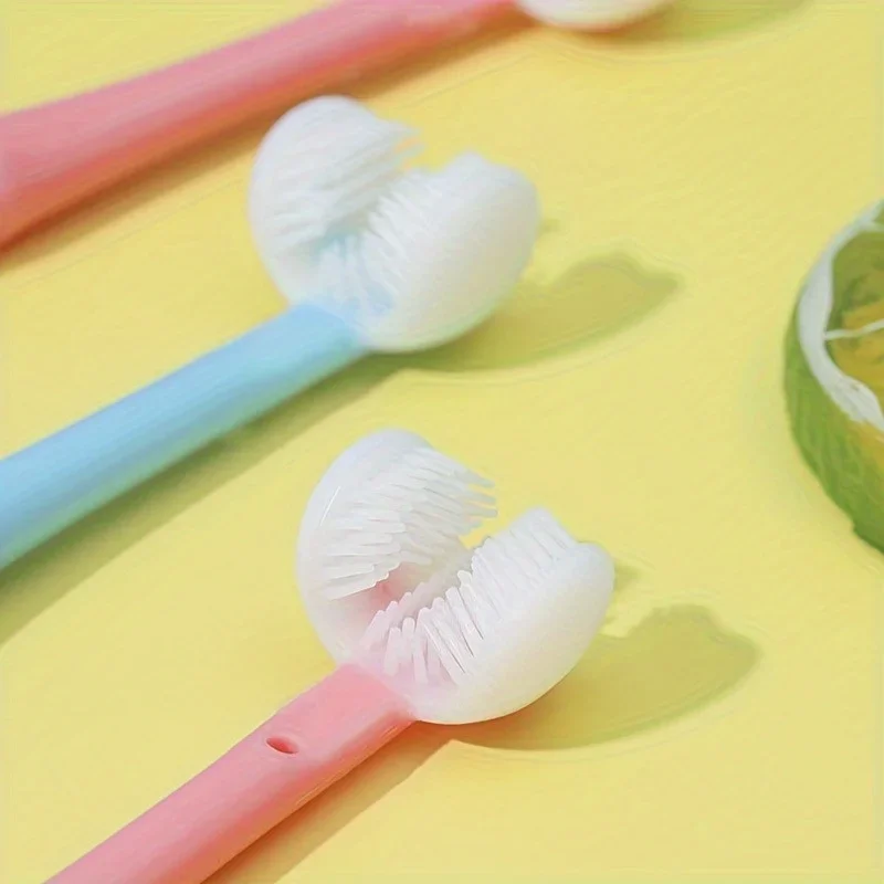 Silicone U-shaped toothbrush, 360 degree U-shaped soft silicone brush head, household and travel dental care toiletries
Silicone U-shaped toothbrush, 360 degree U-shaped soft silicone brush head, household and travel dental care toiletries