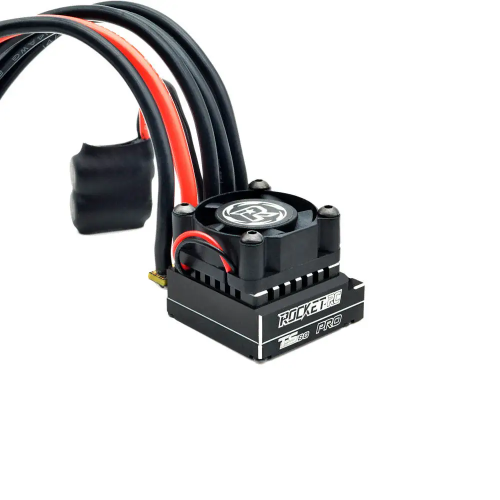 Rocket-RC TS80A ESC Встроенный Super BEC для радиоуправляемого автомобиля 1/14 1/12 1/10th 380/390/540 Бесщеточный двигатель с датчиком
Rocket-RC TS80A ESC Встроенный Super BEC для радиоуправляемого автомобиля 1/14 1/12 1/10th 380/390/540 Бесщеточный двигатель с датчиком