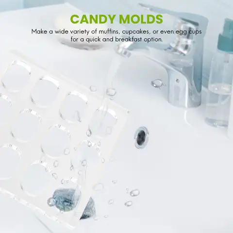 Clear Polycarbonate Dacquoise Cake Mold Oval Dakovaz Macaron Mould Cake Decorating Tool Bakeware