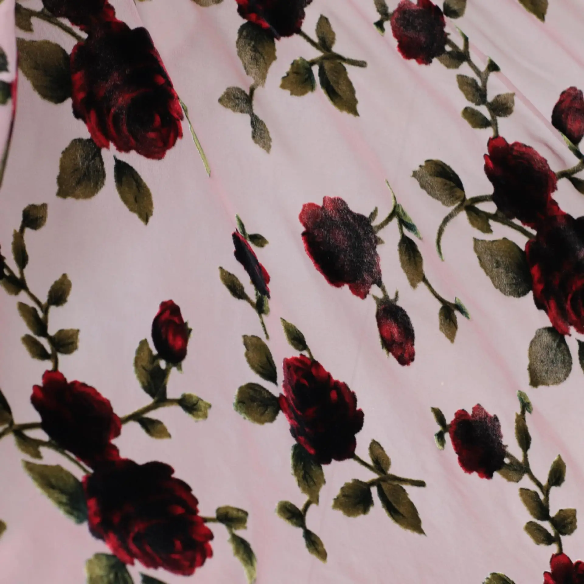 Woven Velvet Brocade Sticky Printed Burnt out Flower Fabric Nightdress Dress Cheongsam
Woven Velvet Brocade Sticky Printed Burnt out Flower Fabric Nightdress Dress Cheongsam