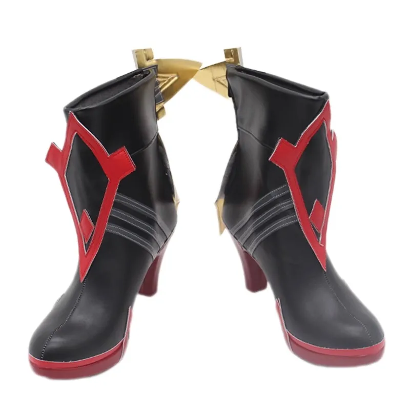 Genshin Impact Mavuika Cosplay Shoes High Heels Soft PU Leather Mavuika Costume Party Halloween Shoes Boot for Women Girl
Genshin Impact Mavuika Cosplay Shoes High Heels Soft PU Leather Mavuika Costume Party Halloween Shoes Boot for Women Girl
