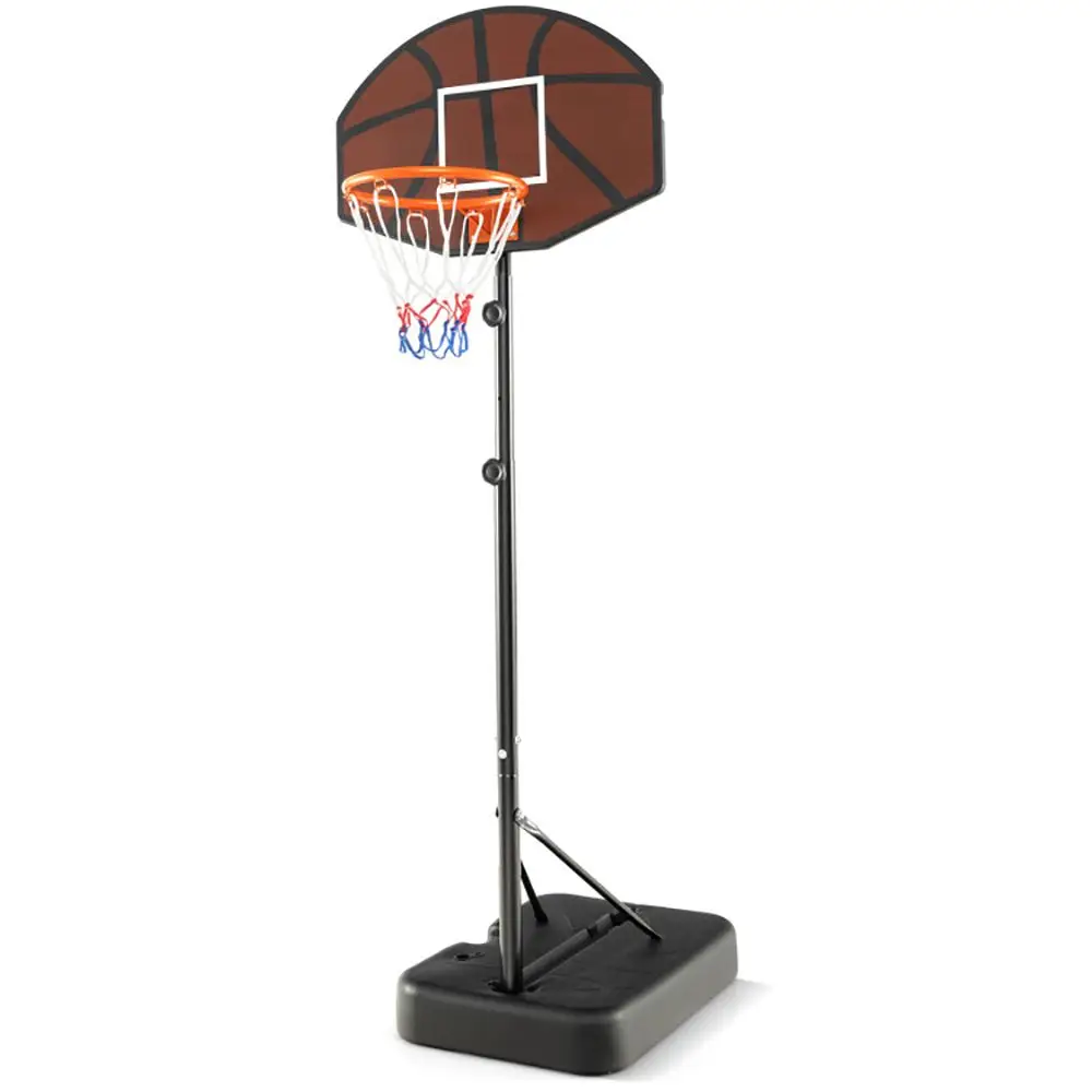 Adjustable 5.6-6.5 FT Basketball Hoop with Shatterproof Backboard Court Equipment for Kidspromote sales
Adjustable 5.6-6.5 FT Basketball Hoop with Shatterproof Backboard Court Equipment for Kidspromote sales