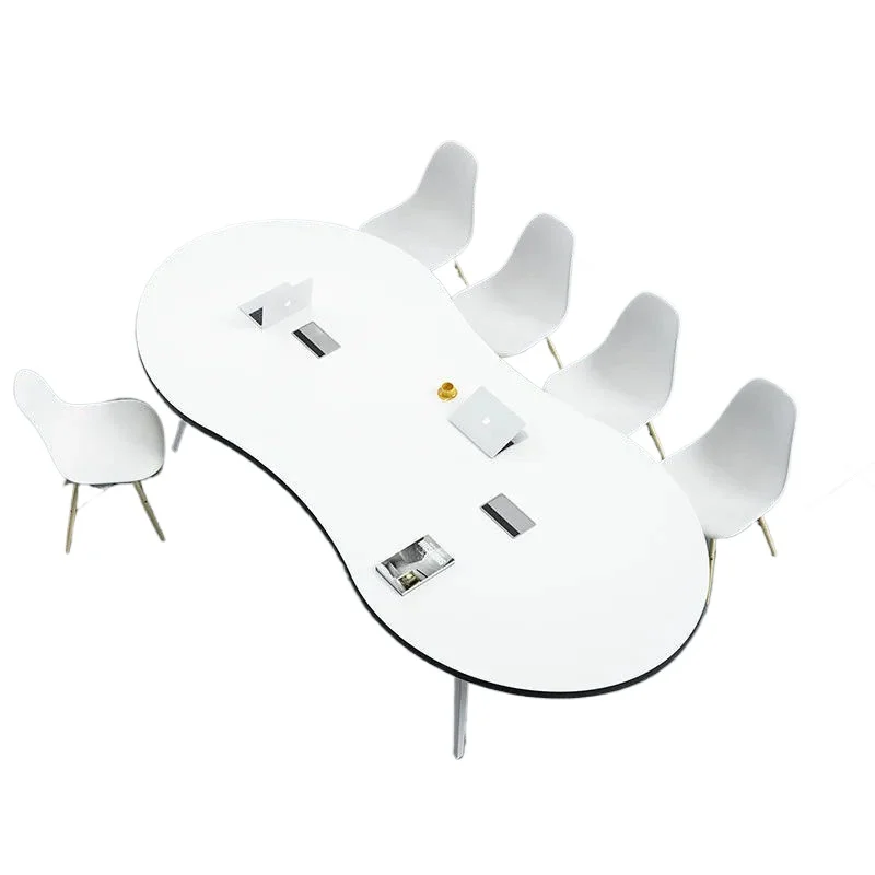 Long table simple modern meeting negotiation training table and chair combination
Long table simple modern meeting negotiation training table and chair combination