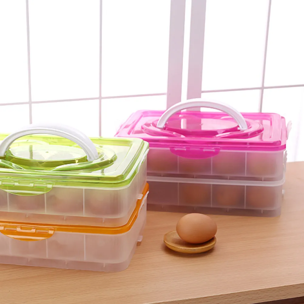 Трехслойный пластиковый контейнер для хранения яиц, прозрачный, штабелируемый, с крышкой, для холодильника, органайзер для овощей
Трехслойный пластиковый контейнер для хранения яиц, прозрачный, штабелируемый, с крышкой, для холодильника, органайзер для овощей