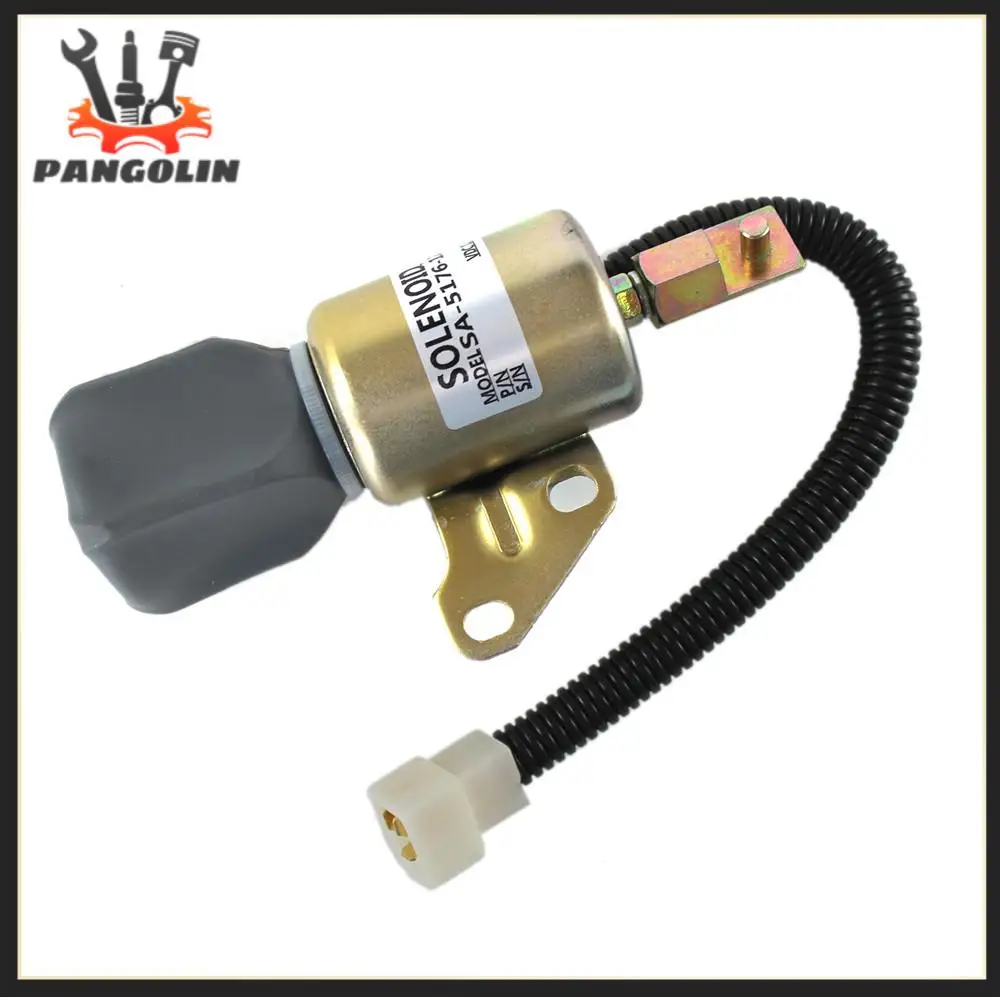 12V Fuel Stop Solenoid 1756ES-12SUC5B1S5 SA-5176-12 For Kubota D722 D902 Z482 Engine Fuel Shutdown Solenoid Accessories
12V Fuel Stop Solenoid 1756ES-12SUC5B1S5 SA-5176-12 For Kubota D722 D902 Z482 Engine Fuel Shutdown Solenoid Accessories