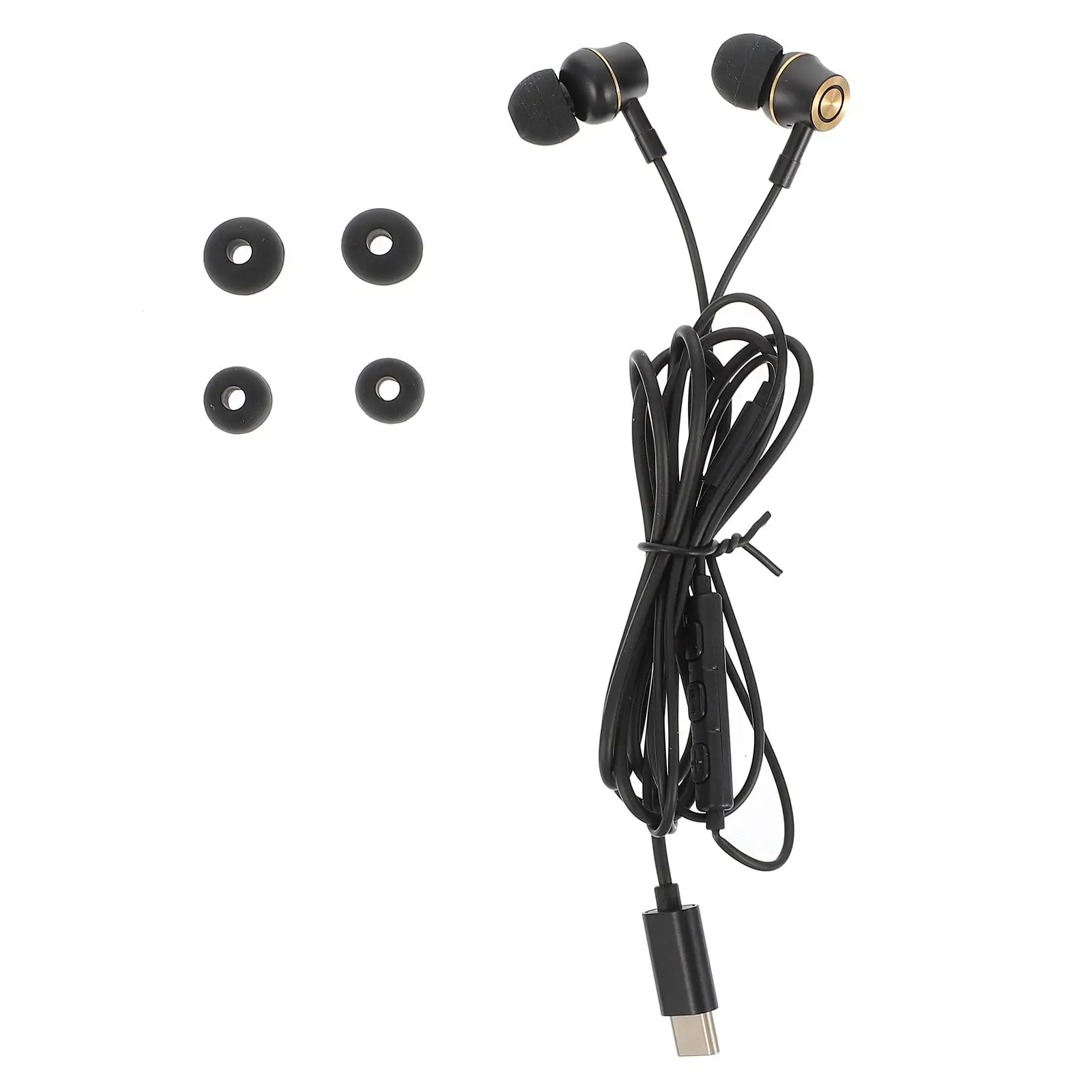 Type C In-Ear Earbud Headphone USB Earphone In Ear Wired Earbuds Aluminum Noise Cancelling Mic TPE Compatible
Type C In-Ear Earbud Headphone USB Earphone In Ear Wired Earbuds Aluminum Noise Cancelling Mic TPE Compatible