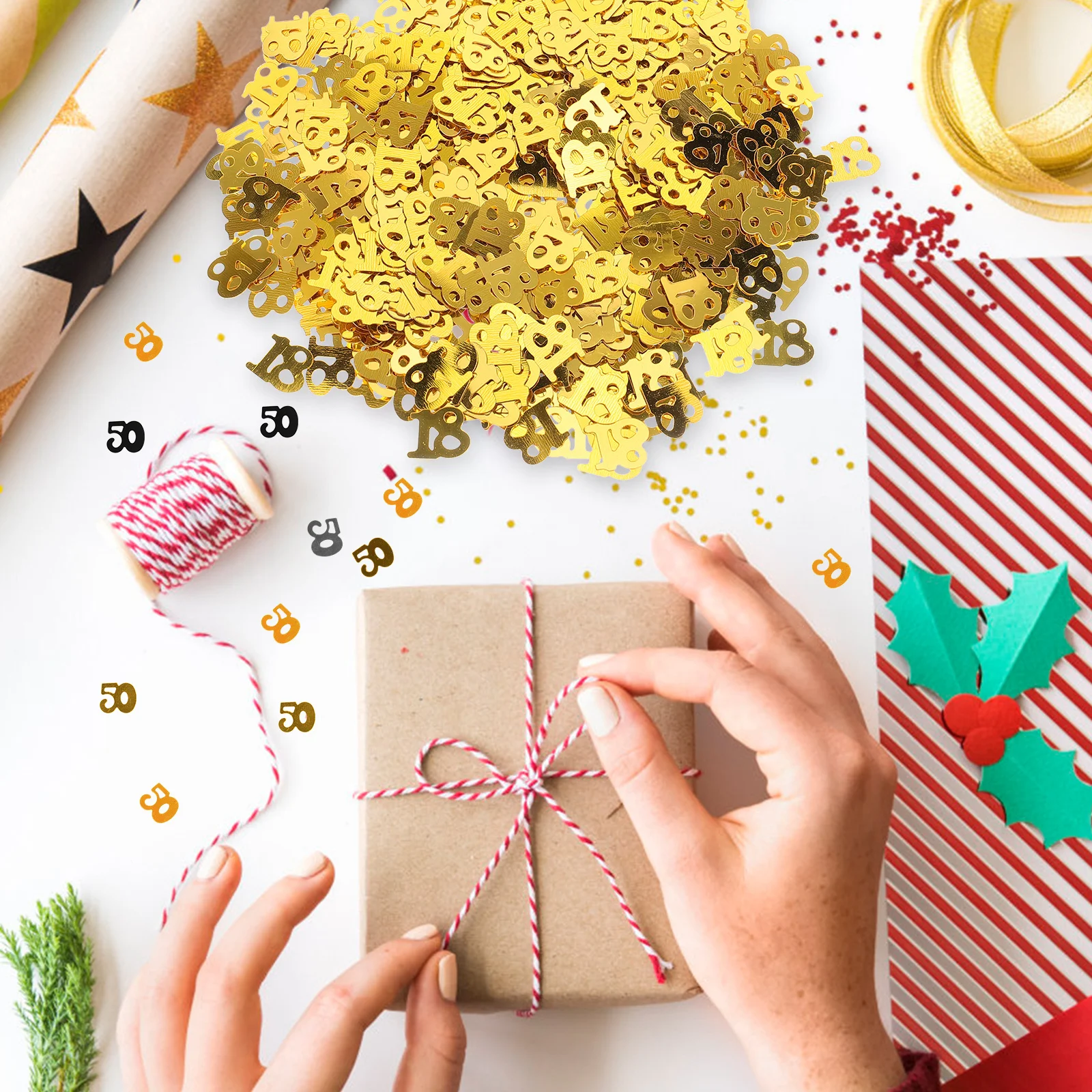 600Pcs Plastic Table Confetti Shiny Number Digital Birthday Party Decorations Perfect for Weddings Festivals Birthday Glitter 
600Pcs Plastic Table Confetti Shiny Number Digital Birthday Party Decorations Perfect for Weddings Festivals Birthday Glitter