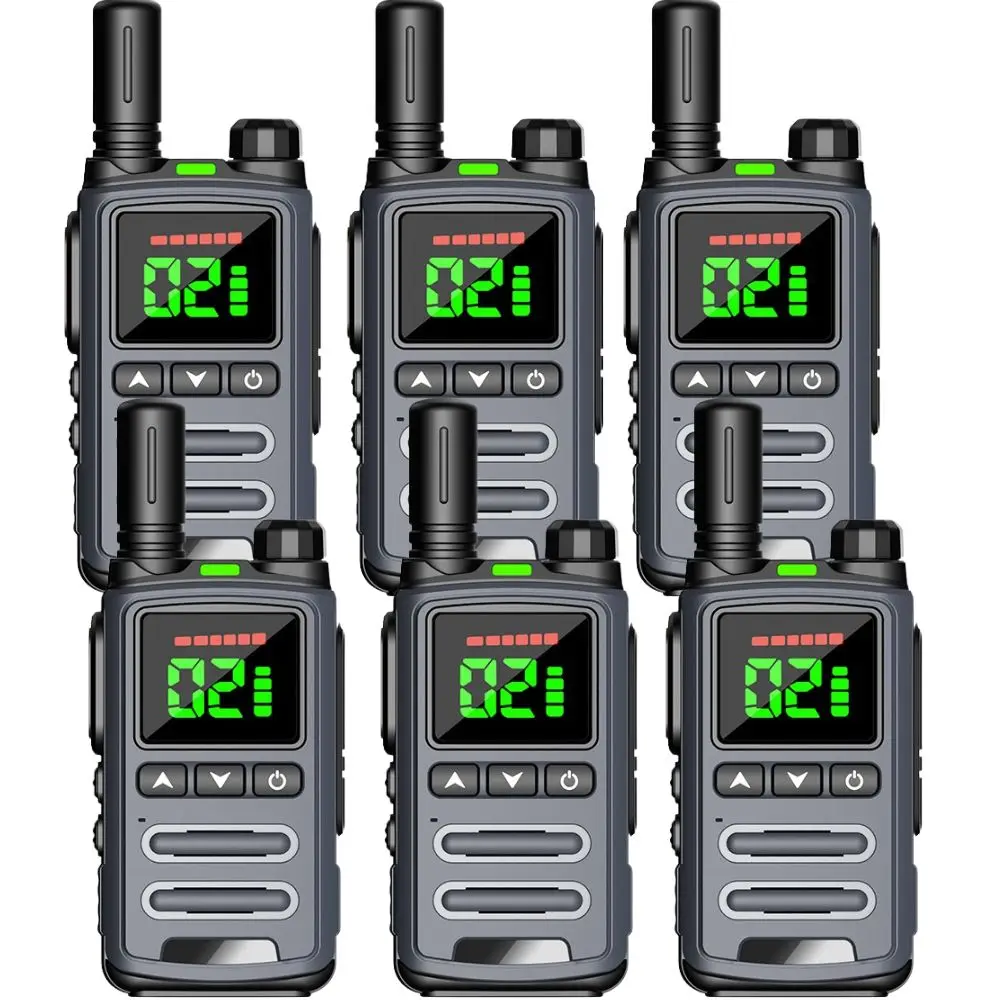 6 Pack Walkie Talkie License-Free Flashlight Portable Korean Civilian Two Way Radio For Restaurant Hotel Home Cafe Communication
6 Pack Walkie Talkie License-Free Flashlight Portable Korean Civilian Two Way Radio For Restaurant Hotel Home Cafe Communication