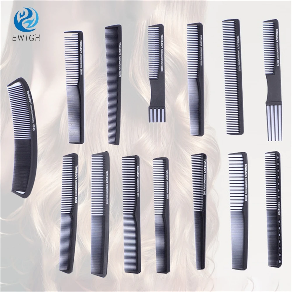1PC Carbon Fiber Cutting Comb, Anti-static And Heat-resistant, Double-sided Hair Comb, Suitable For All Hair Types
1PC Carbon Fiber Cutting Comb, Anti-static And Heat-resistant, Double-sided Hair Comb, Suitable For All Hair Types