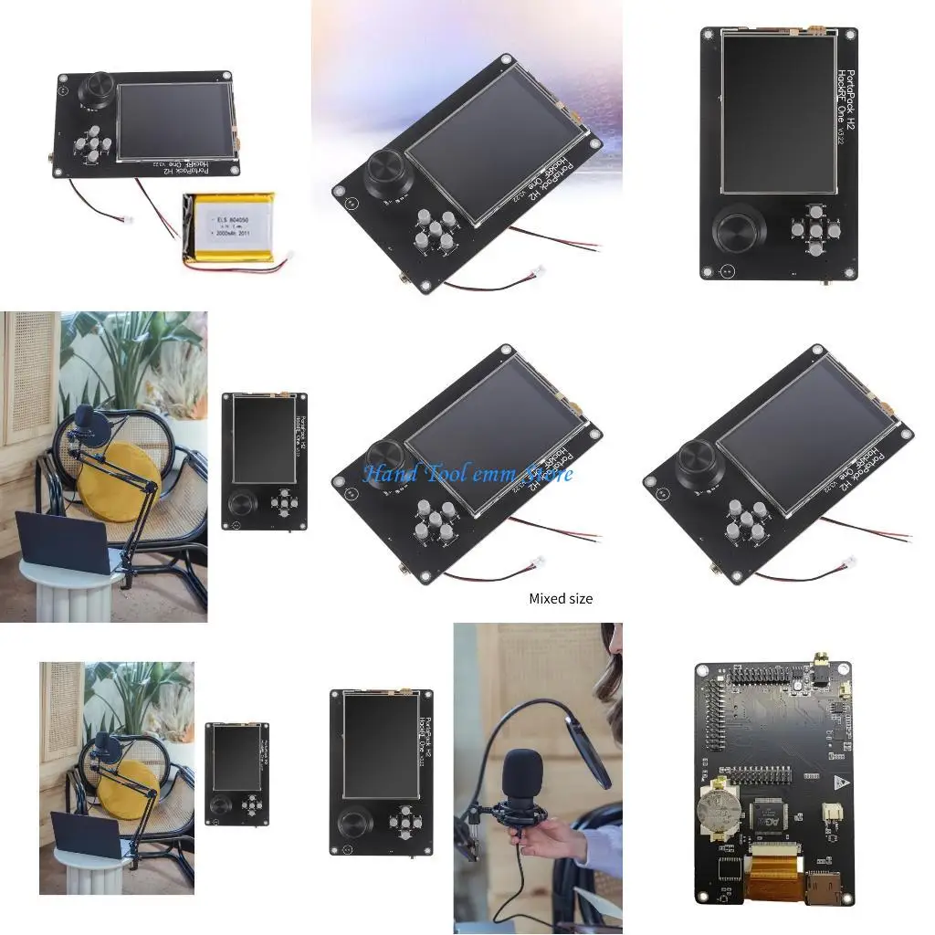 H37F Собранный Portapack 3,2-дюймовый сенсорный ЖК-дисплей с алюминиевым корпусом, аккумулятор мАч для одного
H37F Собранный Portapack 3,2-дюймовый сенсорный ЖК-дисплей с алюминиевым корпусом, аккумулятор мАч для одного