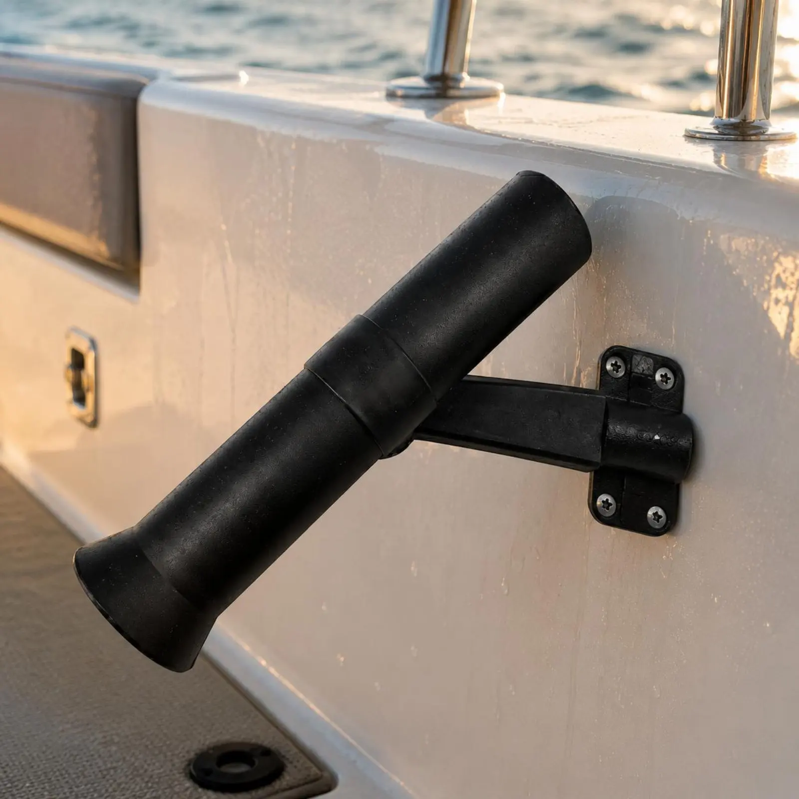 Adjustable Pipe Clamp Rod Holder Easy to Install Boat Rod Holder for Fishermen, Yacht
Adjustable Pipe Clamp Rod Holder Easy to Install Boat Rod Holder for Fishermen, Yacht