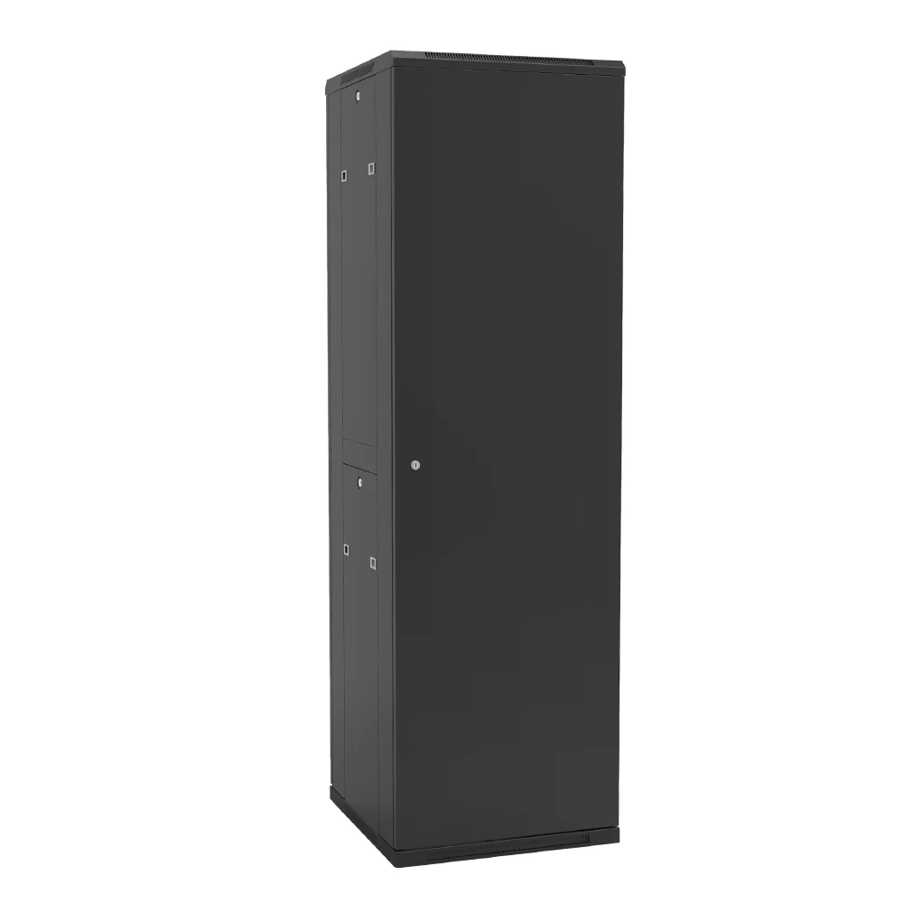 19-Inch 42U Glass Door Network Data Cabinet Network Rack with Split Side Panel
19-Inch 42U Glass Door Network Data Cabinet Network Rack with Split Side Panel