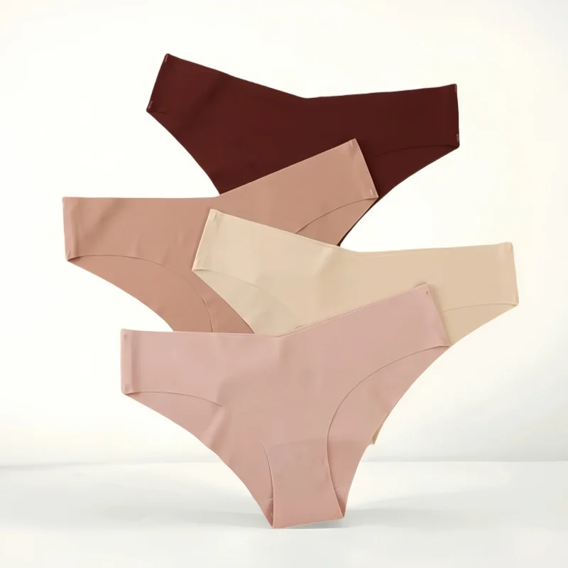 1Pc Women Panties Seamless Briefs Thin Underwear Female Vneck Underpants Summer Soft Panties Sexy Lingerie
1Pc Women Panties Seamless Briefs Thin Underwear Female Vneck Underpants Summer Soft Panties Sexy Lingerie