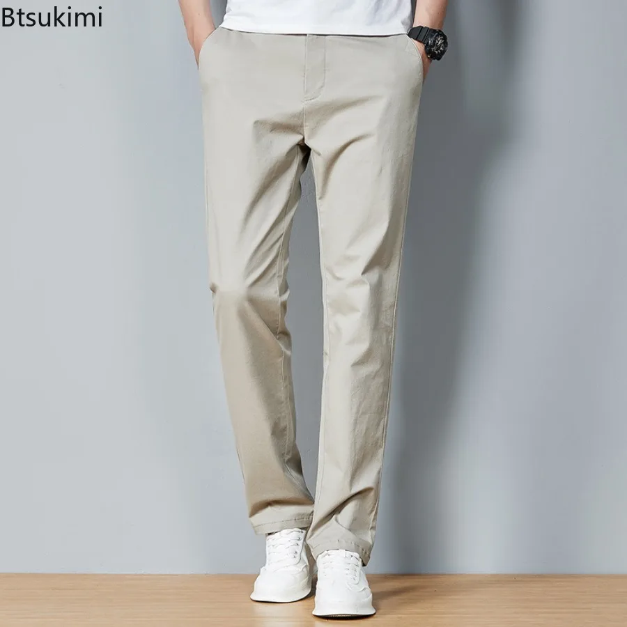 Hot Sale New Men's Cotton Casual Trousers Fashion Korean Style Loose Straight Pants Men Solid Slim Business Versatile Suit Pants
Hot Sale New Men's Cotton Casual Trousers Fashion Korean Style Loose Straight Pants Men Solid Slim Business Versatile Suit Pants
